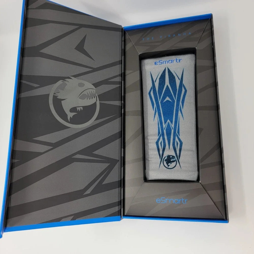 eSmartr Piranha Smart Compression Forearm Sleeve Cognitive Boost Gaming R Arm Md